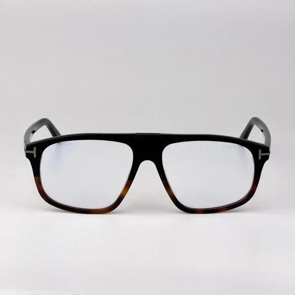Tom Ford FT5901-B-N Eyeglasses – Black Havana Blue Light  display picture 3